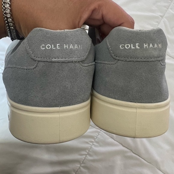Cole Haan Men's blue Suede Sneakers with Cream Sole size 11.5 - Picture 6 of 8